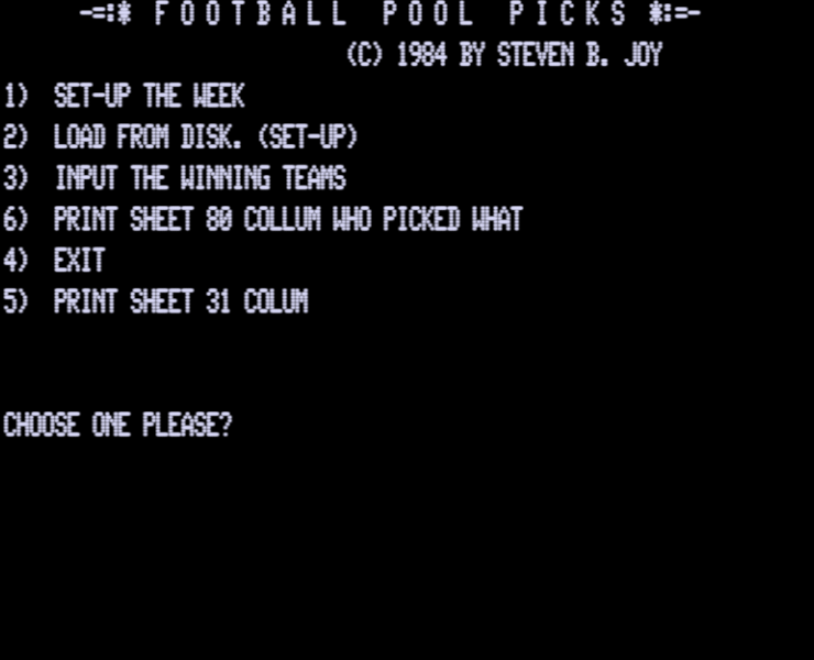 Screen shot